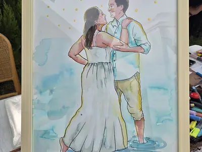 Retratos en Boda de Alelú y Marco