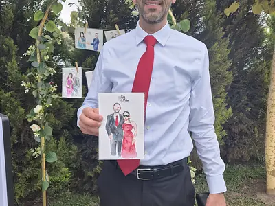 Retratos en Boda de Alelú y Marco