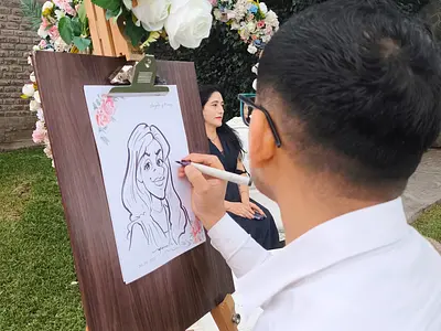 Caricaturas en Vivo 