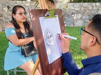 Caricaturas en Vivo 