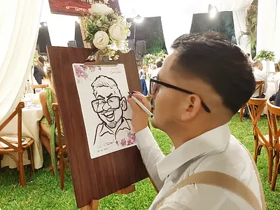 Caricaturas en Vivo 